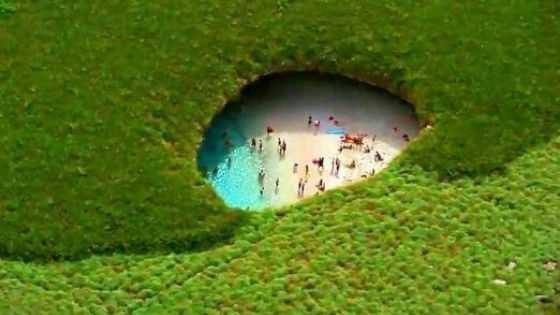 hidden beach