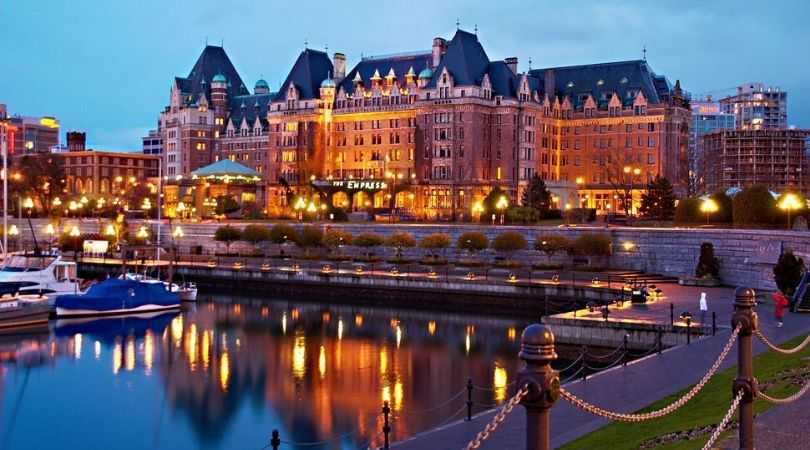 Empress in Victoria, Canada