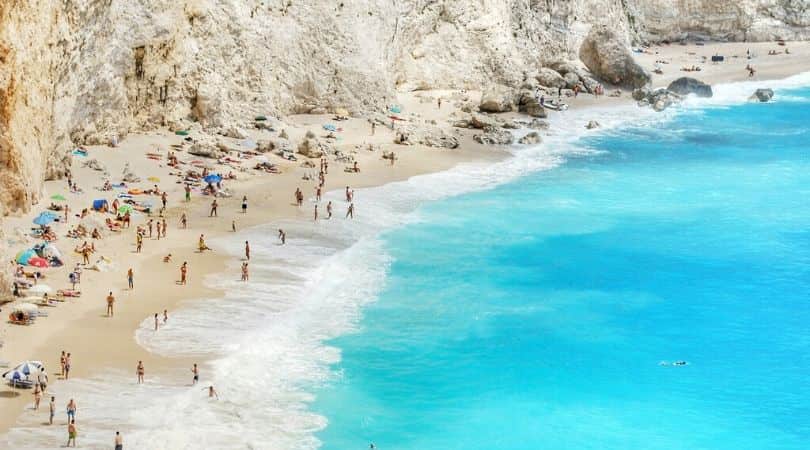 Myrtos beach, Greece
