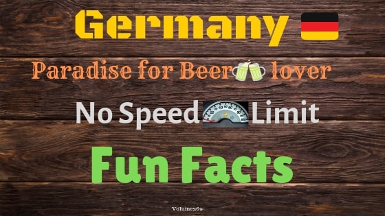 Fun facts of germany