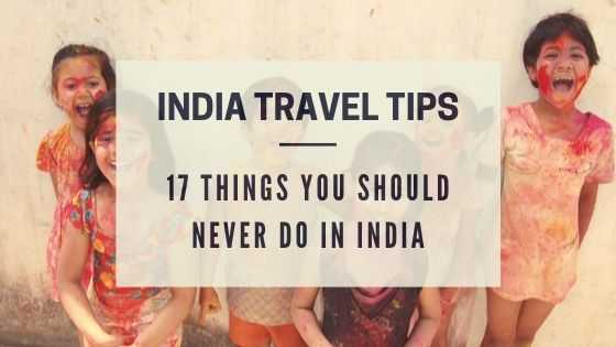 India travel tips