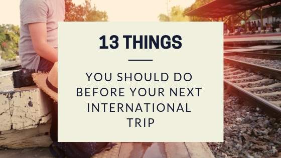 International travel tips