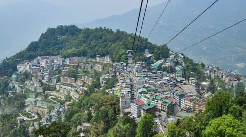 gangtok, sikkim, best places to visit in summer in india