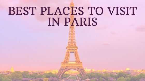 places to visit in paris