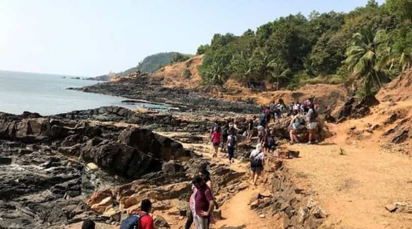 gokarna beach trek