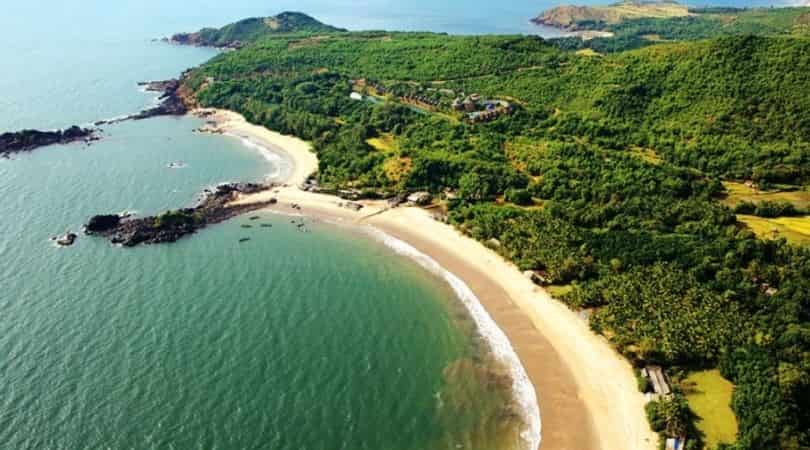 om beach - place to visit in Gokarna