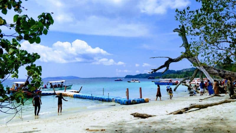 tourist places andaman and nicobar islands