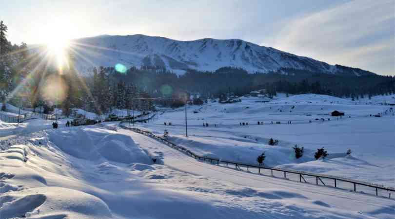 Gulmarg in January
