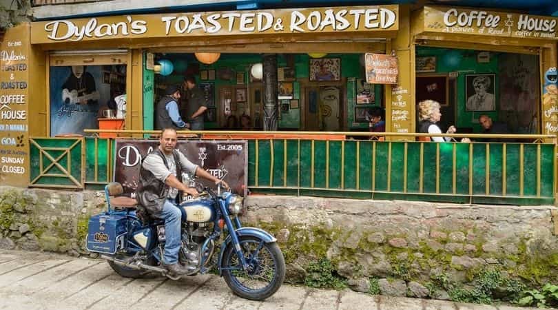 Dylan’s Toasted and Roasted Coffee house Manali