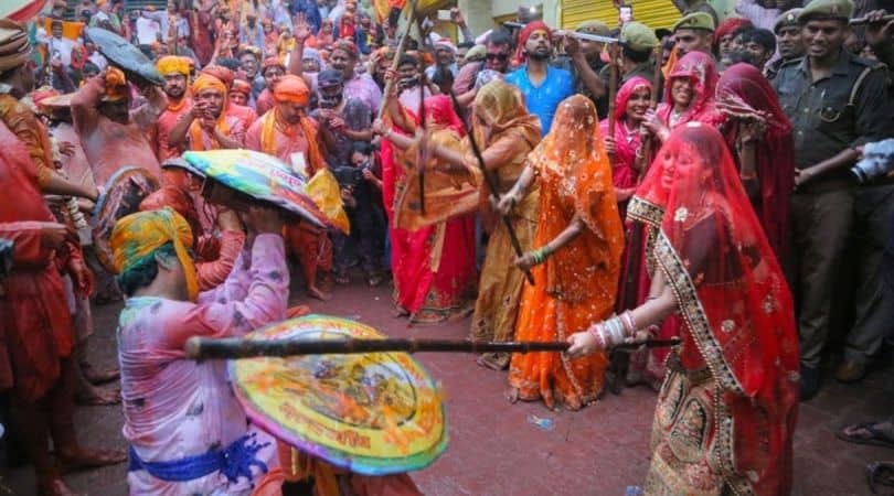 Holi in vrindavan