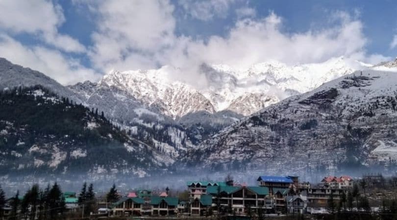 Best views in manali