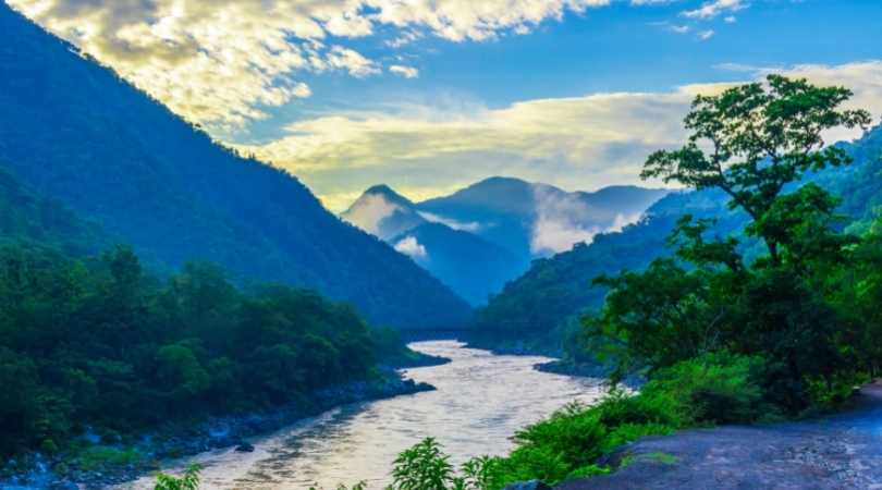 rishikesh in winter