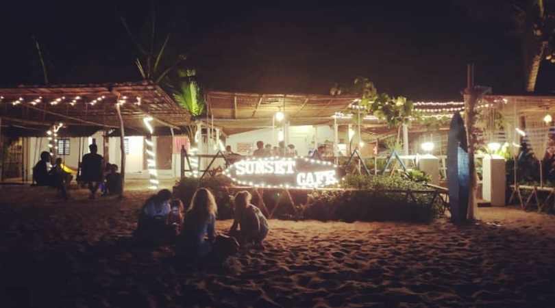 Sunset cafe gokarna