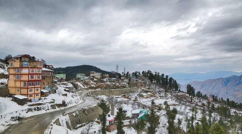 Snowfall In Kufri