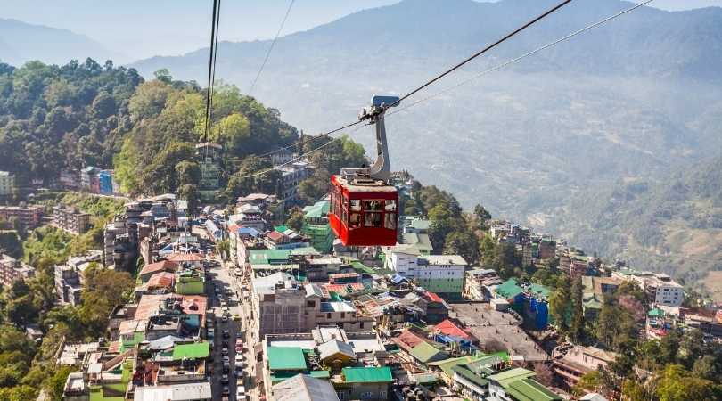 Gangtok in summer