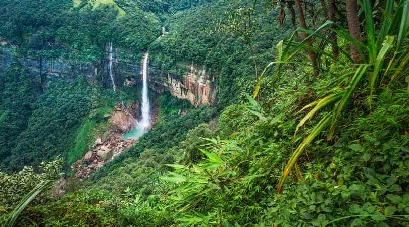 Nohkalikai Waterfalls