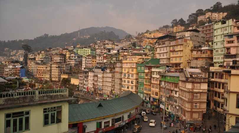 Gangtok in october