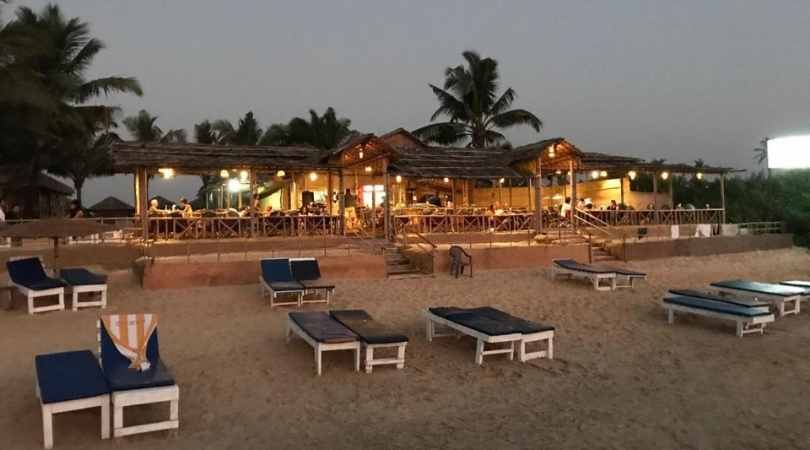 Blue Corner Beach Huts & Restaurants, Benaulim Beach