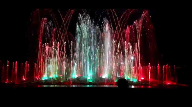 Raja Seat Musical fountain