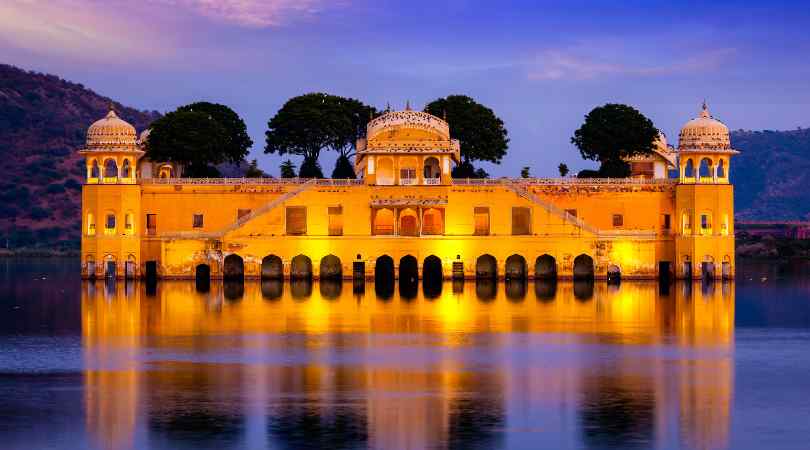 Jal Mahal at night