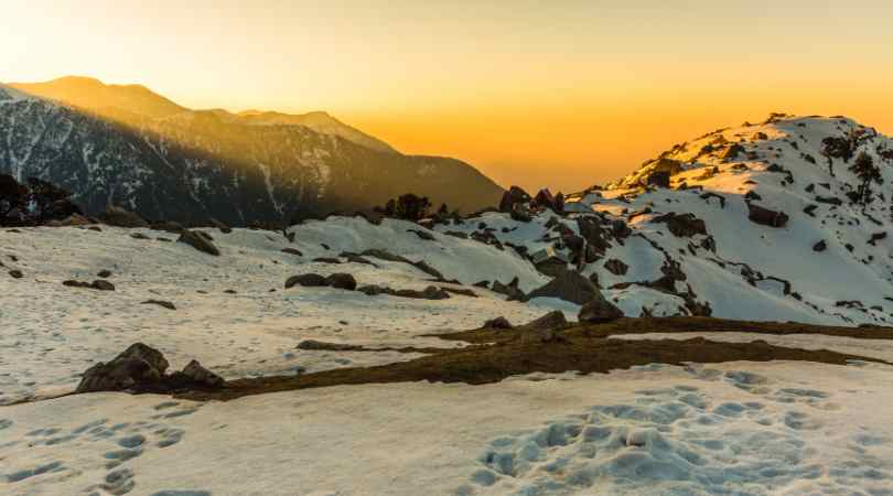 mcleodganj in winter