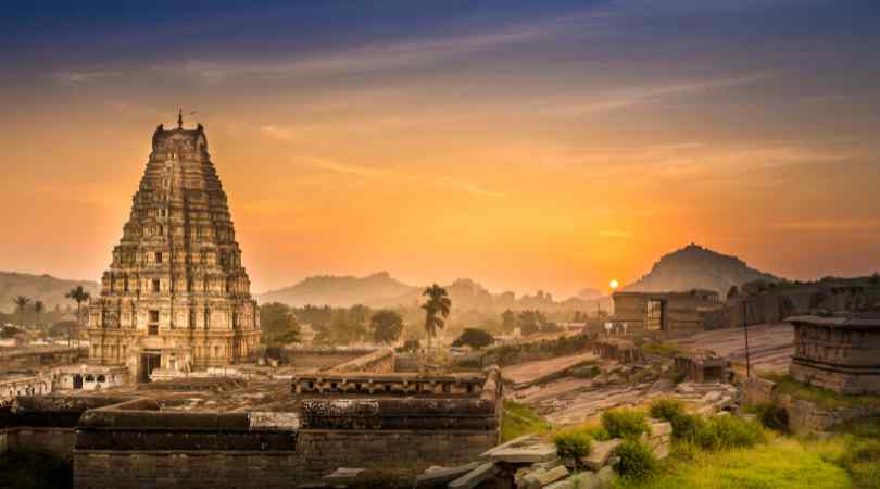 hampi in winter