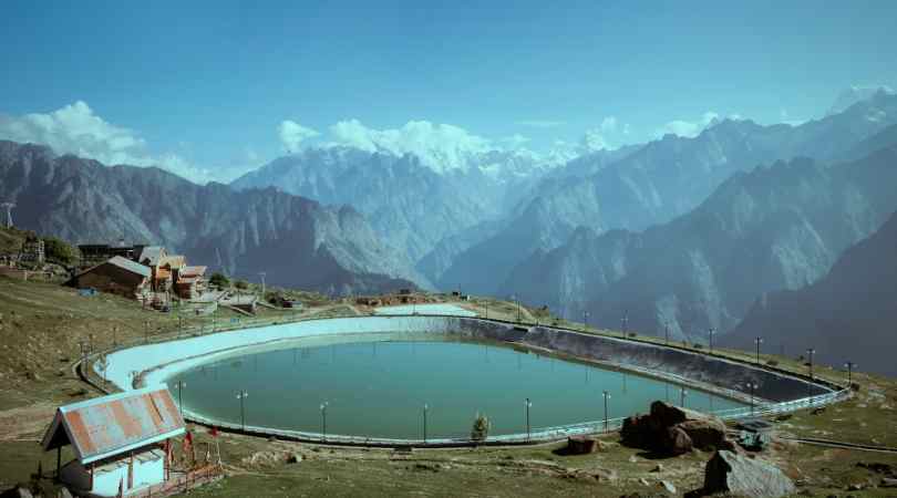 Auli in monsoon