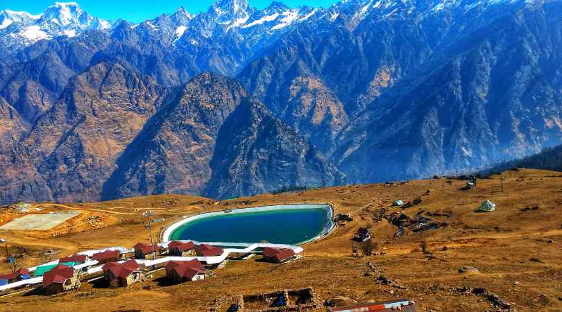 Auli in autumn