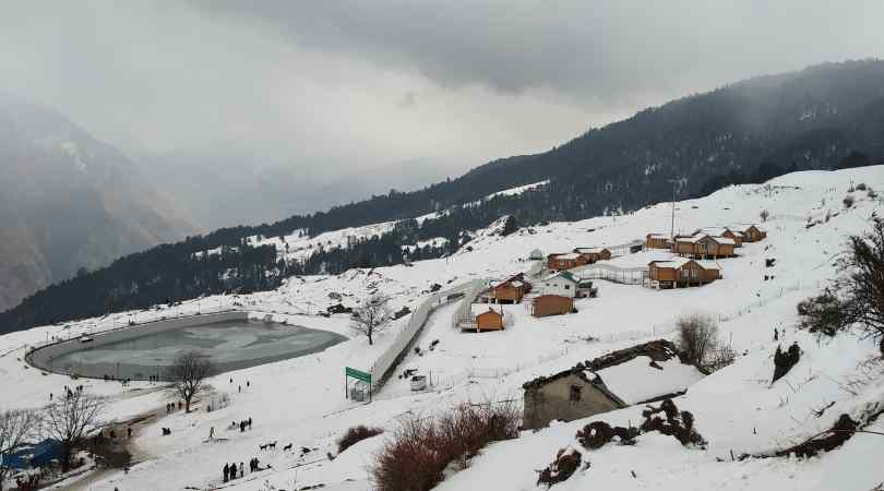 auli snowfall